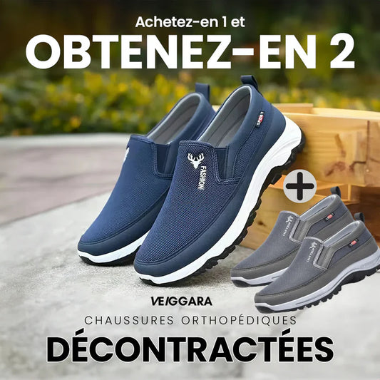 (Achetez-en 1 et obtenez-en 2) Chaussures orthopédiques décontractées